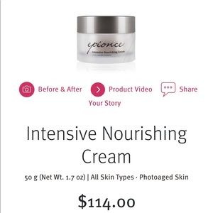 Epionce Intensive Nourishing Cream 50 g (Net Wt. 1.7 oz) new, unopened